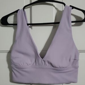 NWOT Lululemon Align V neck Bra Sz 4 Lavender